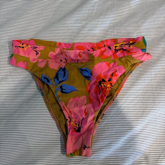 Floral Patterned Bikini Bottoms - Picture 1 of 3